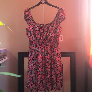 Floral Smocked Dress